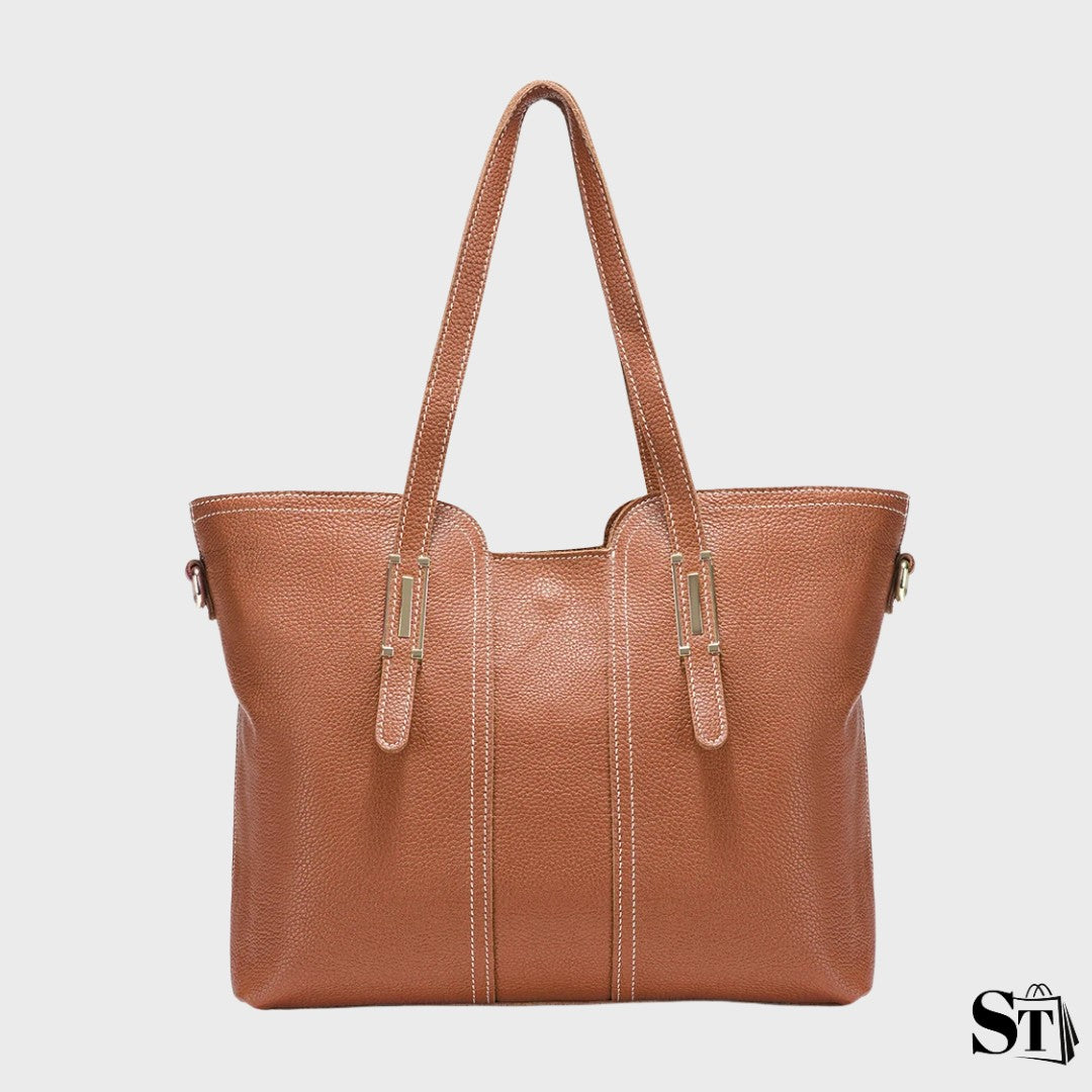 Grand sac cabas en cuir - L’Archipel