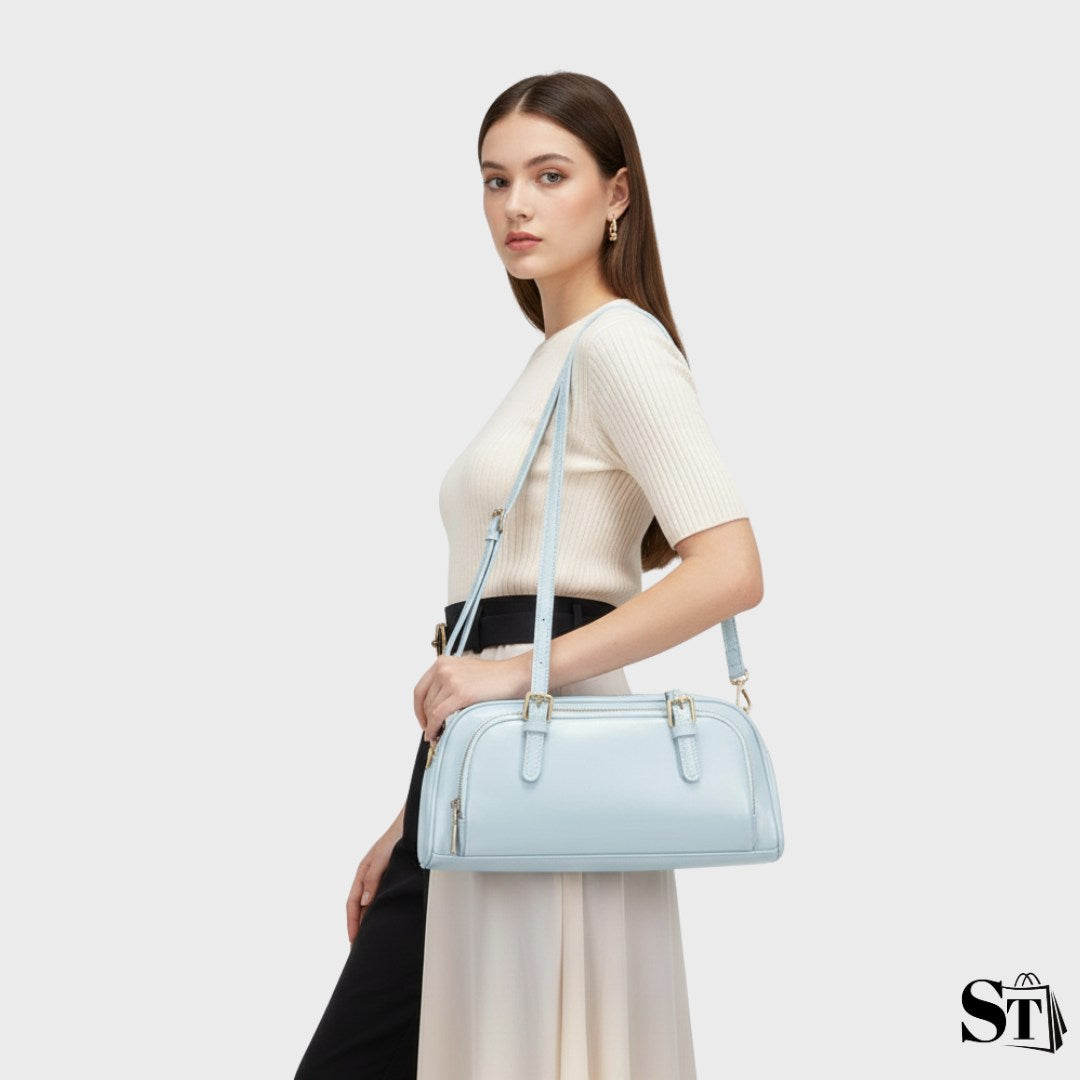 Sac bowling en cuir véritable - Le Gallion