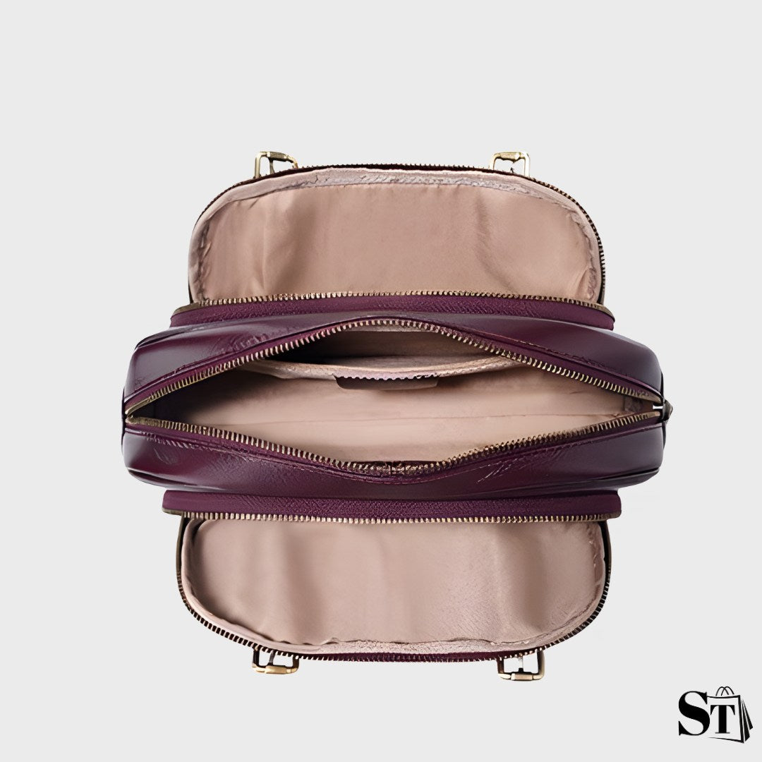 Sac bowling en cuir véritable - Le Gallion