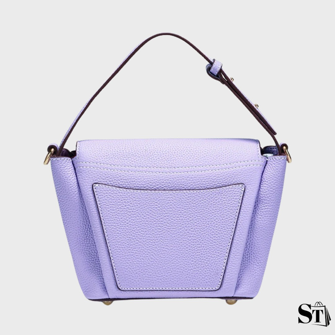 Petit sac à bandoulière en cuir structuré - Le Jacquemart