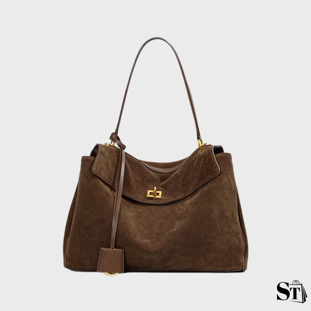 Sac à main vintage cuir - Le Saint-Bénigne