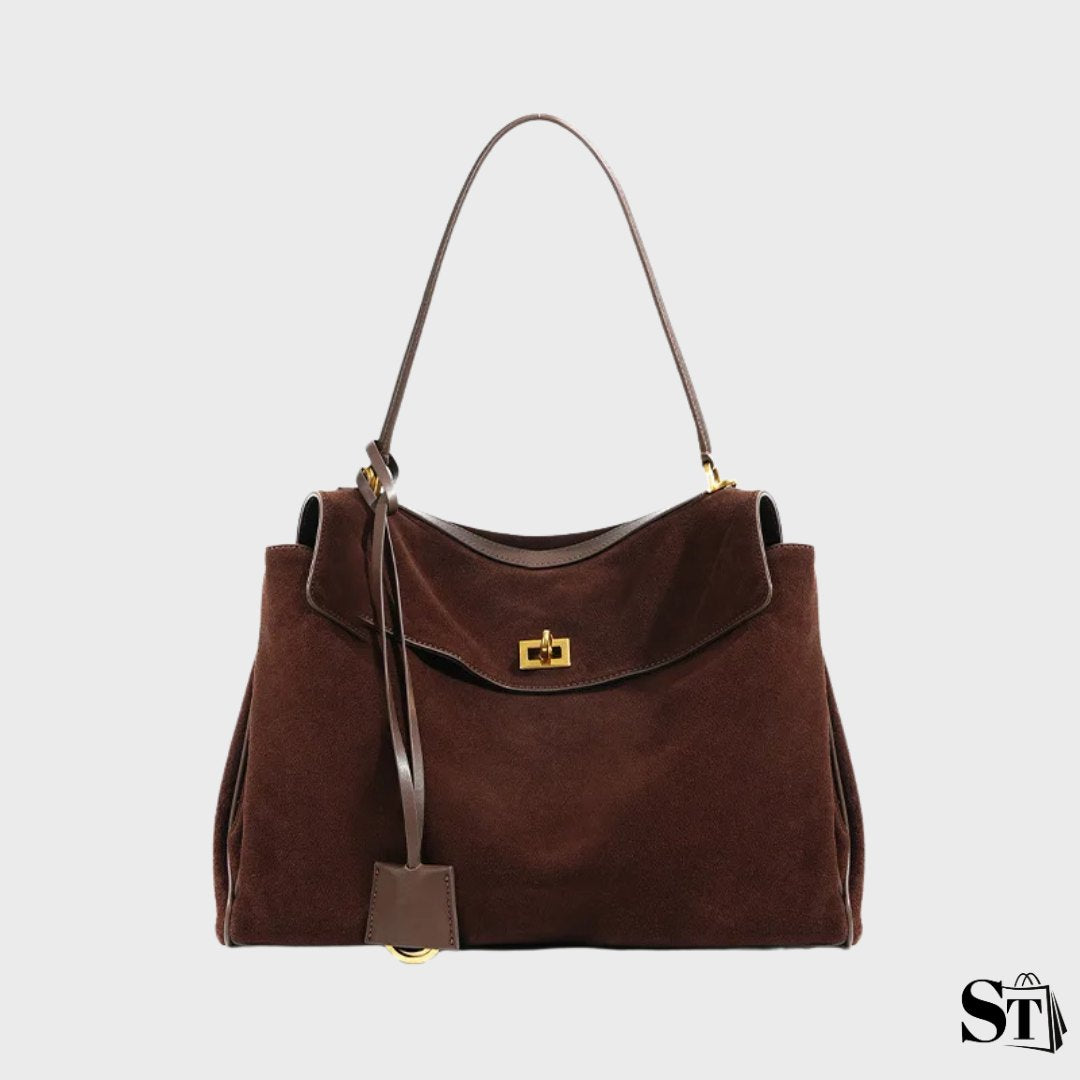 Sac à main vintage cuir - Le Saint-Bénigne