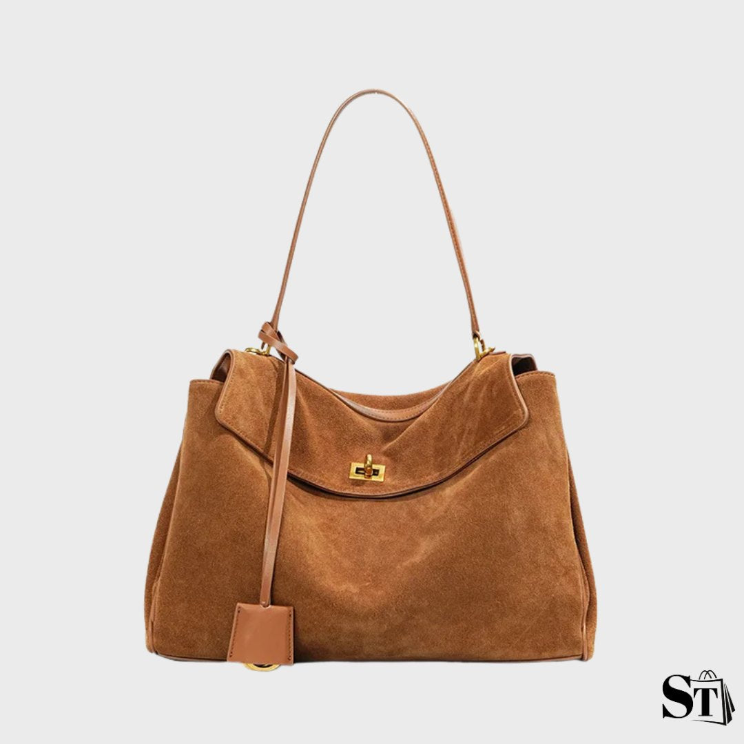 Sac à main vintage cuir - Le Saint-Bénigne