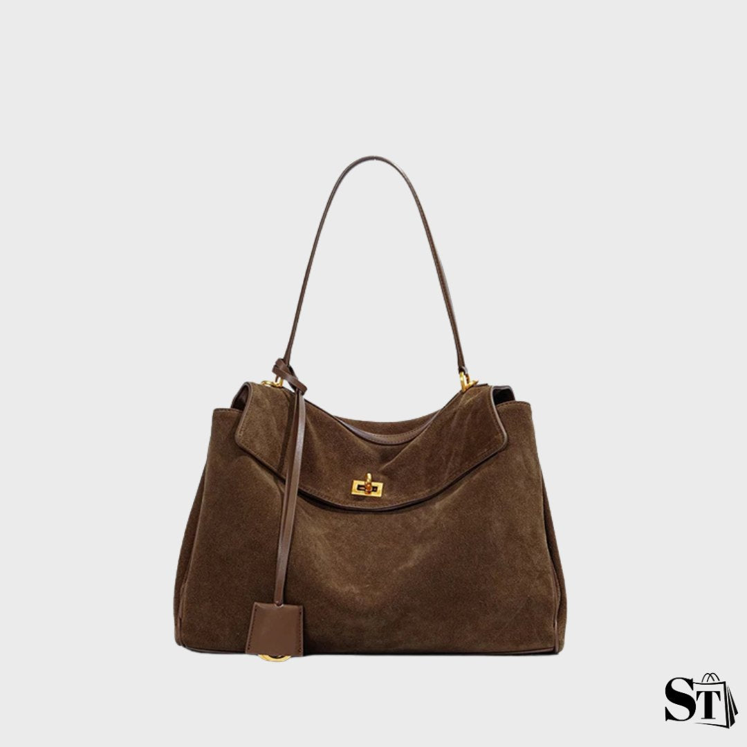 Sac à main vintage cuir - Le Saint-Bénigne