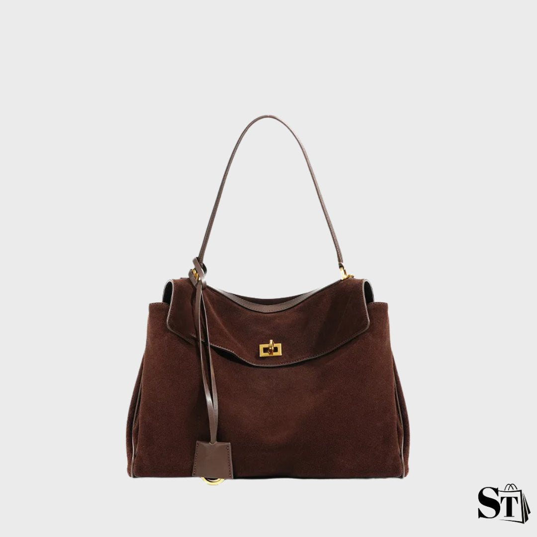 Sac à main vintage cuir - Le Saint-Bénigne