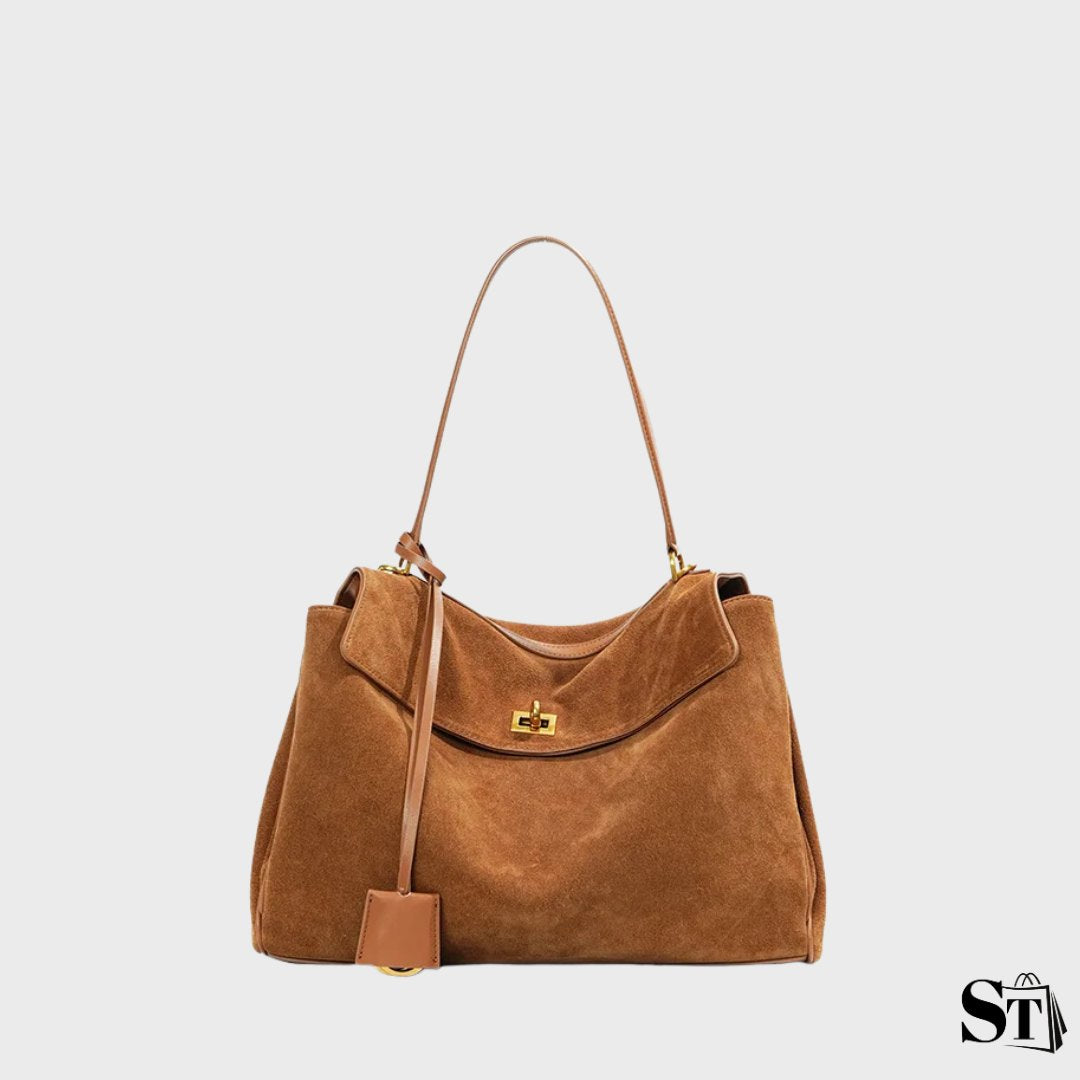 Sac à main vintage cuir - Le Saint-Bénigne