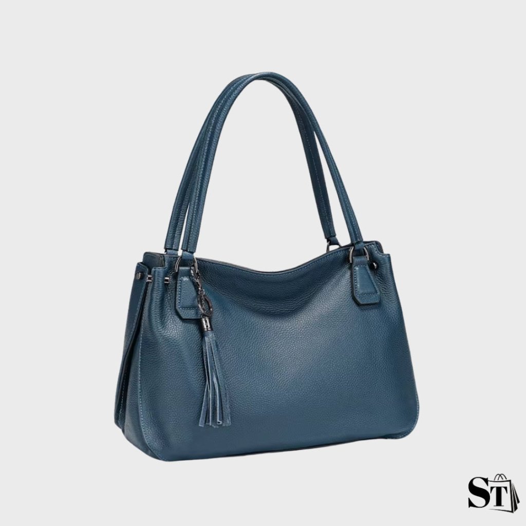 Sac à main cabas cuir - Canelle