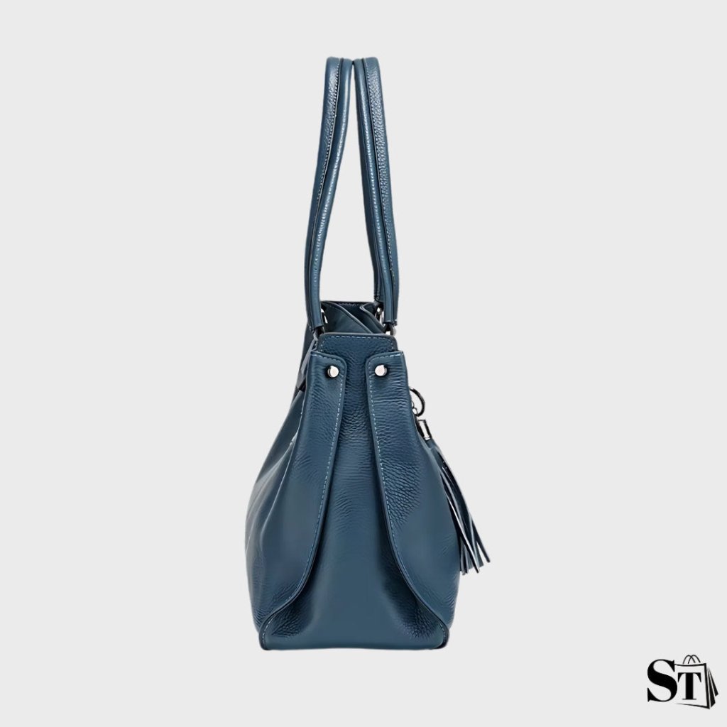 Sac à main cabas cuir - Canelle