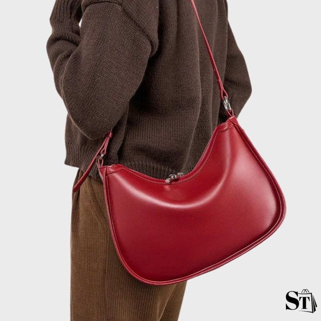 Sac hobo cuir souple élégant - Éclipse