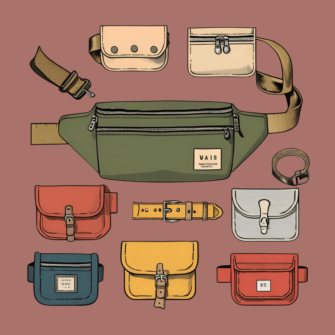 Le sac banane : un article de mode intemporel.