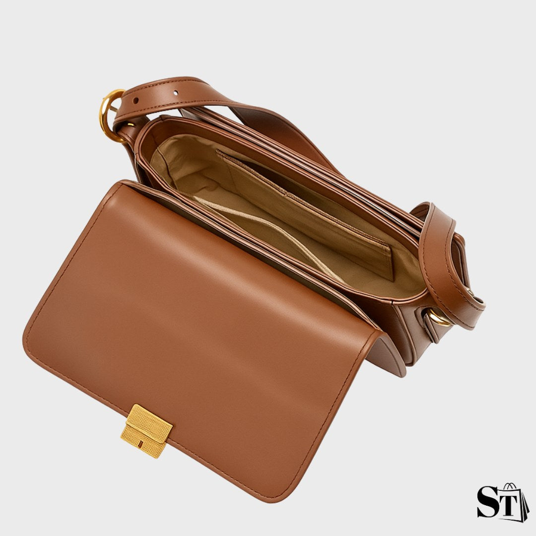 Sac à bandoulière femme en cuir - Élise