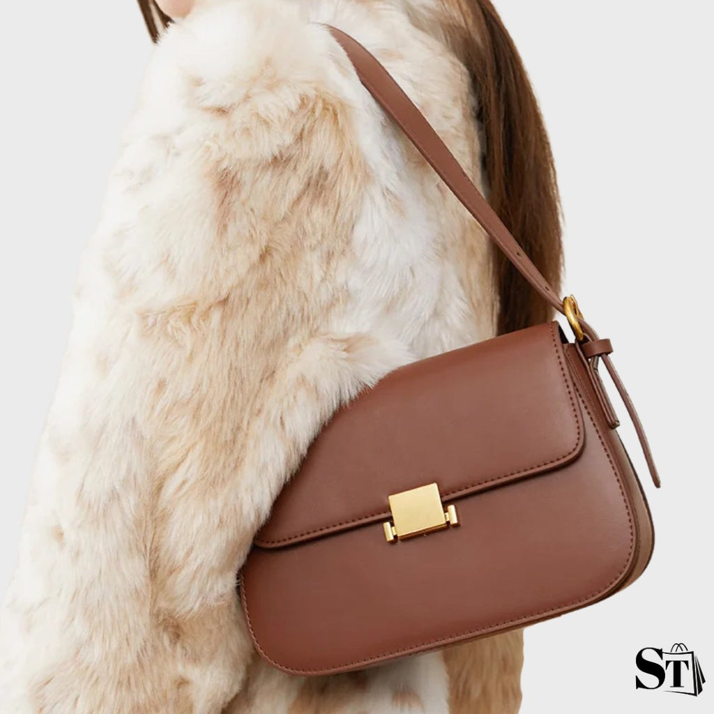 Sac à bandoulière femme en cuir - Élise