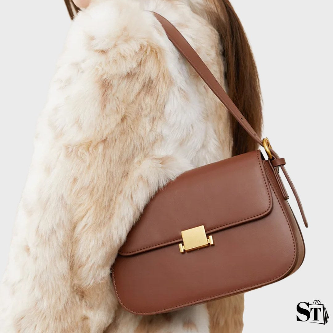 Sac à bandoulière femme en cuir - Élise