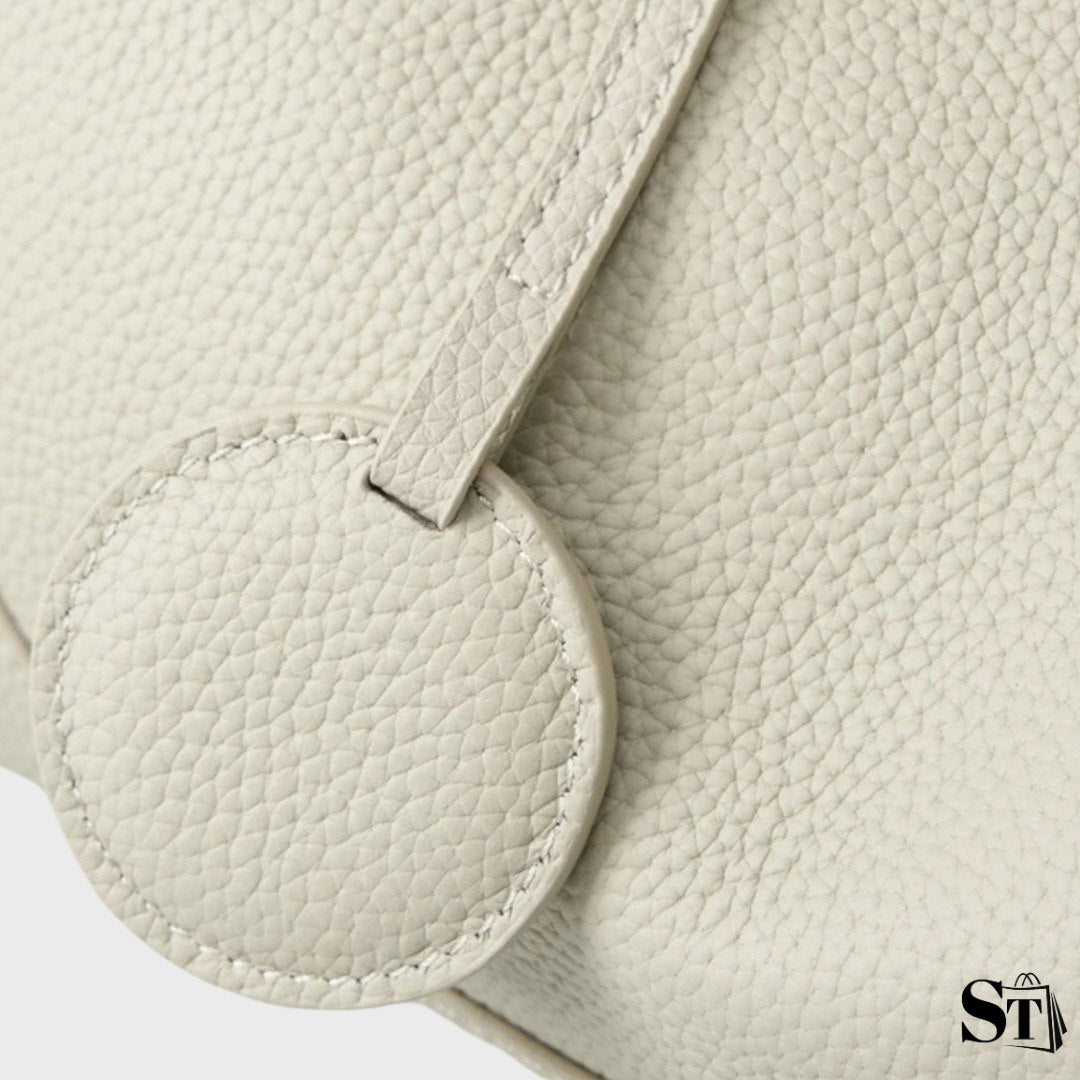 Galet | Sac baguette cuir léger