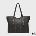 Large leather tote bag - L'Archipel