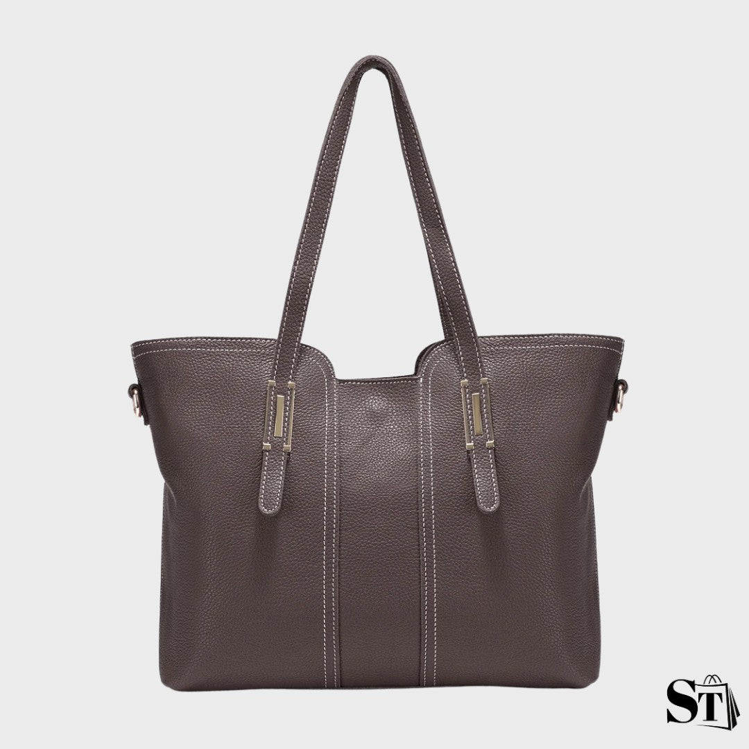 Grand sac cabas en cuir - L’Archipel