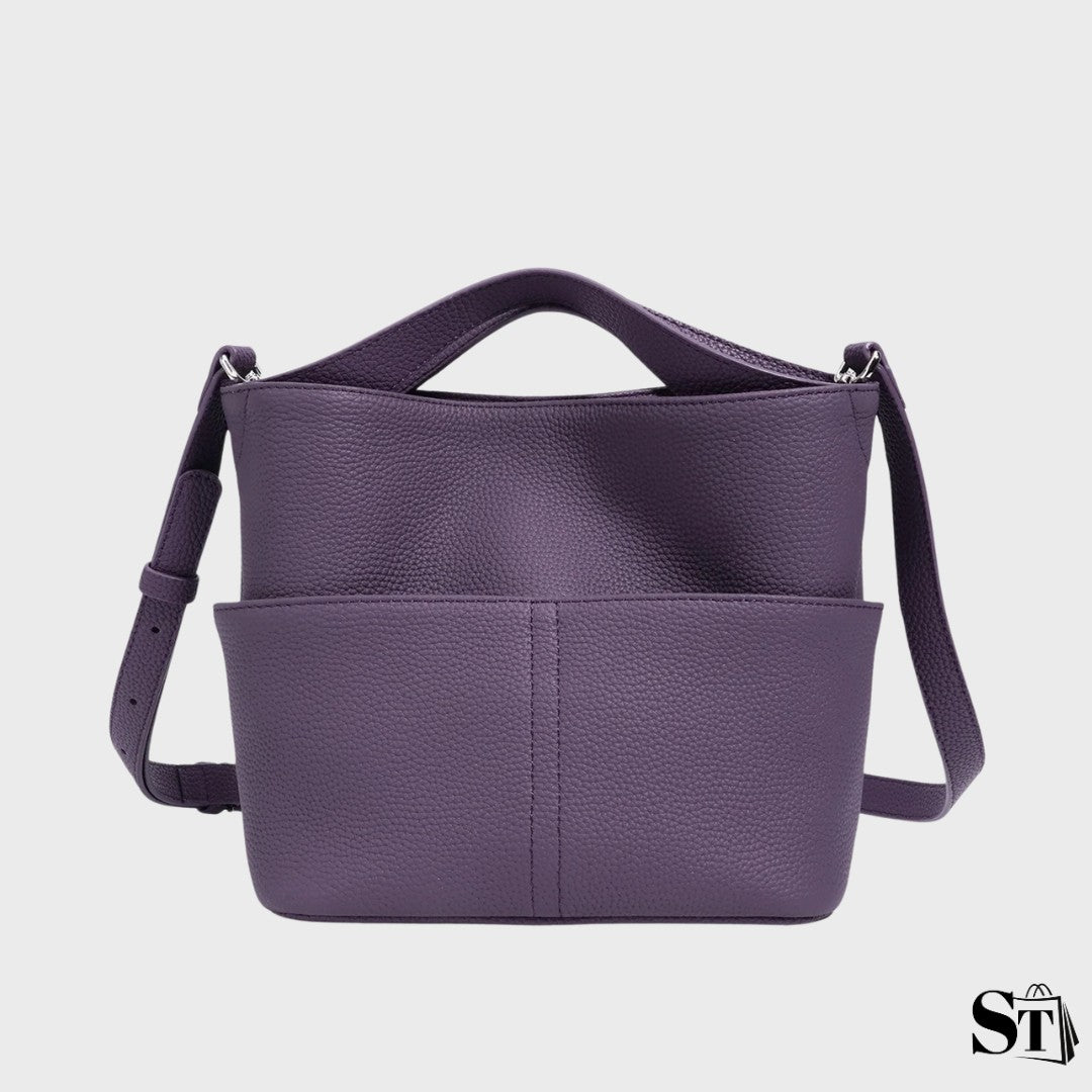L'Iris | Sac seau en cuir femme