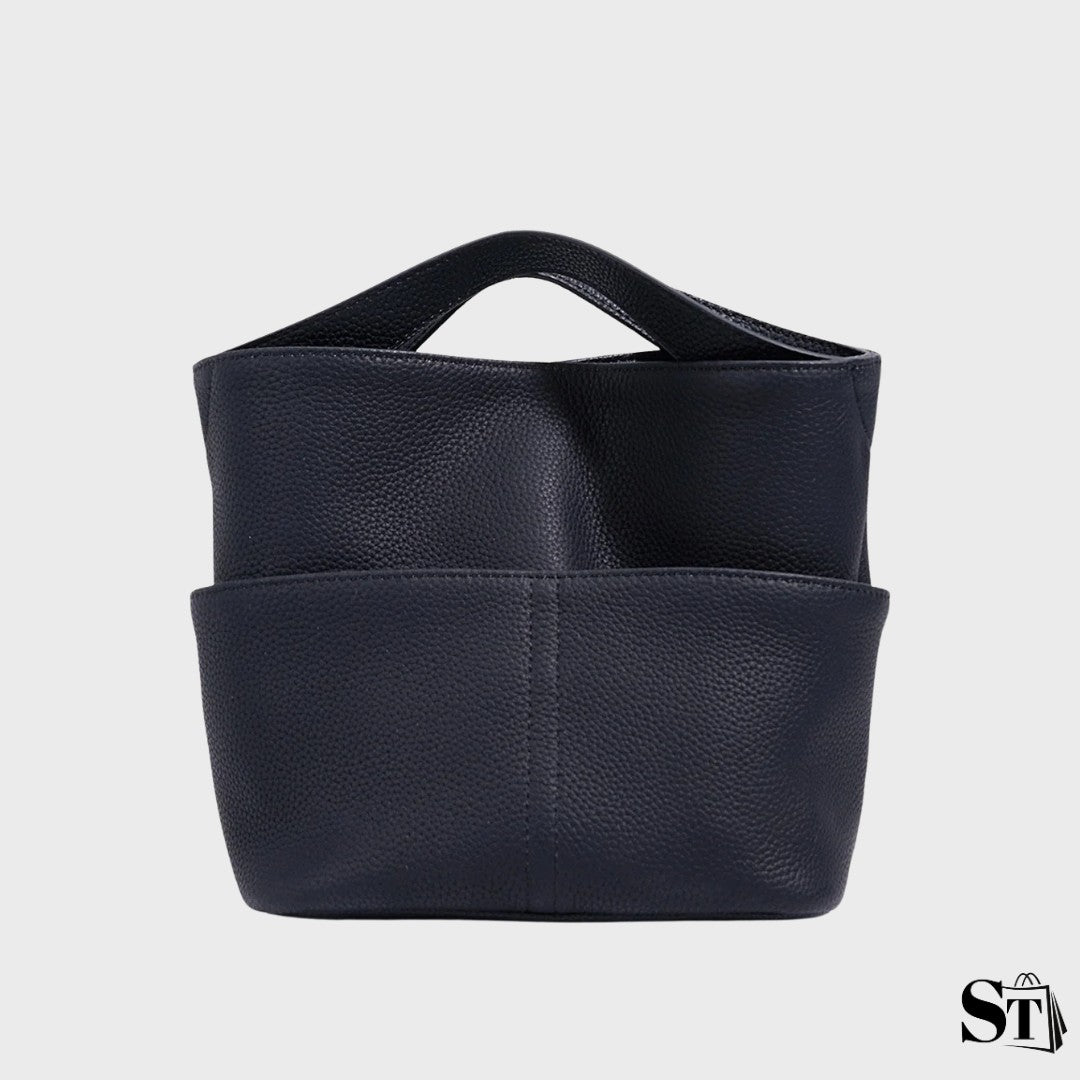 L'Iris | Sac seau en cuir femme