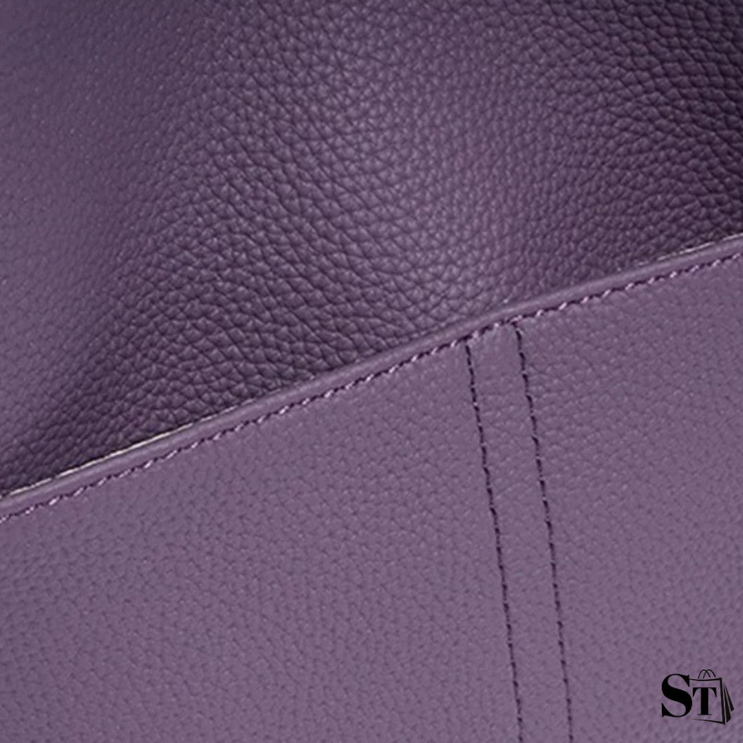 L'Iris | Sac seau en cuir femme