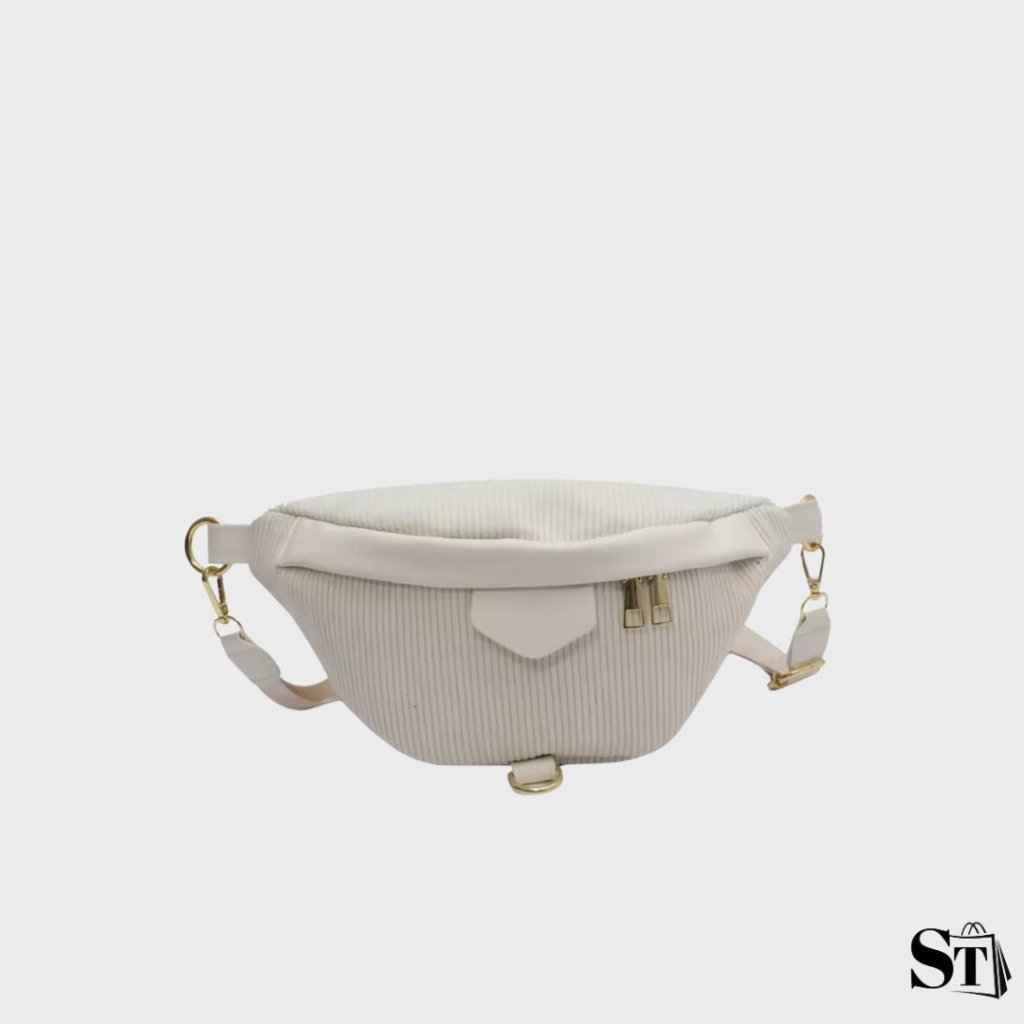 Le Velouté | Sac banane femme velours côtelé