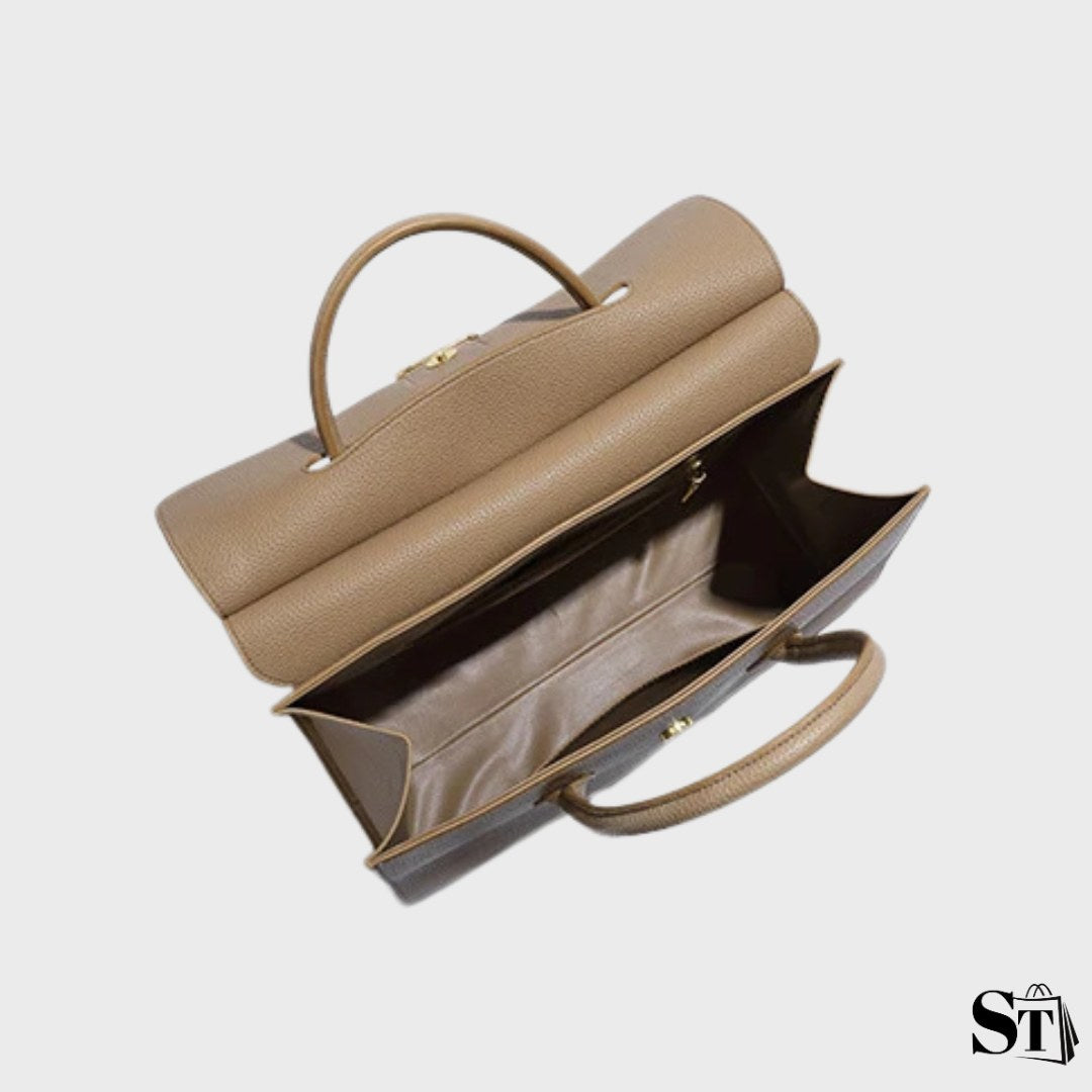 Petit sac à main en cuir véritable - Le Belmont