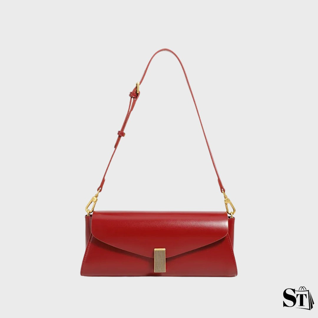 Sac baguette élégant en cuir - Le Celestin