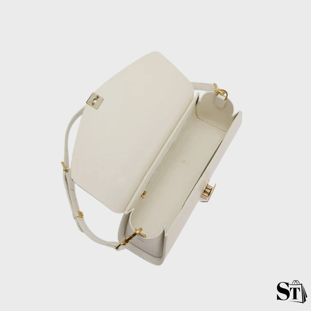 Sac baguette élégant en cuir - Le Celestin