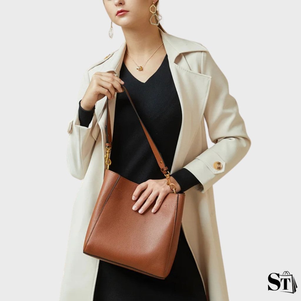 Sac seau femme en cuir - Le Harlow