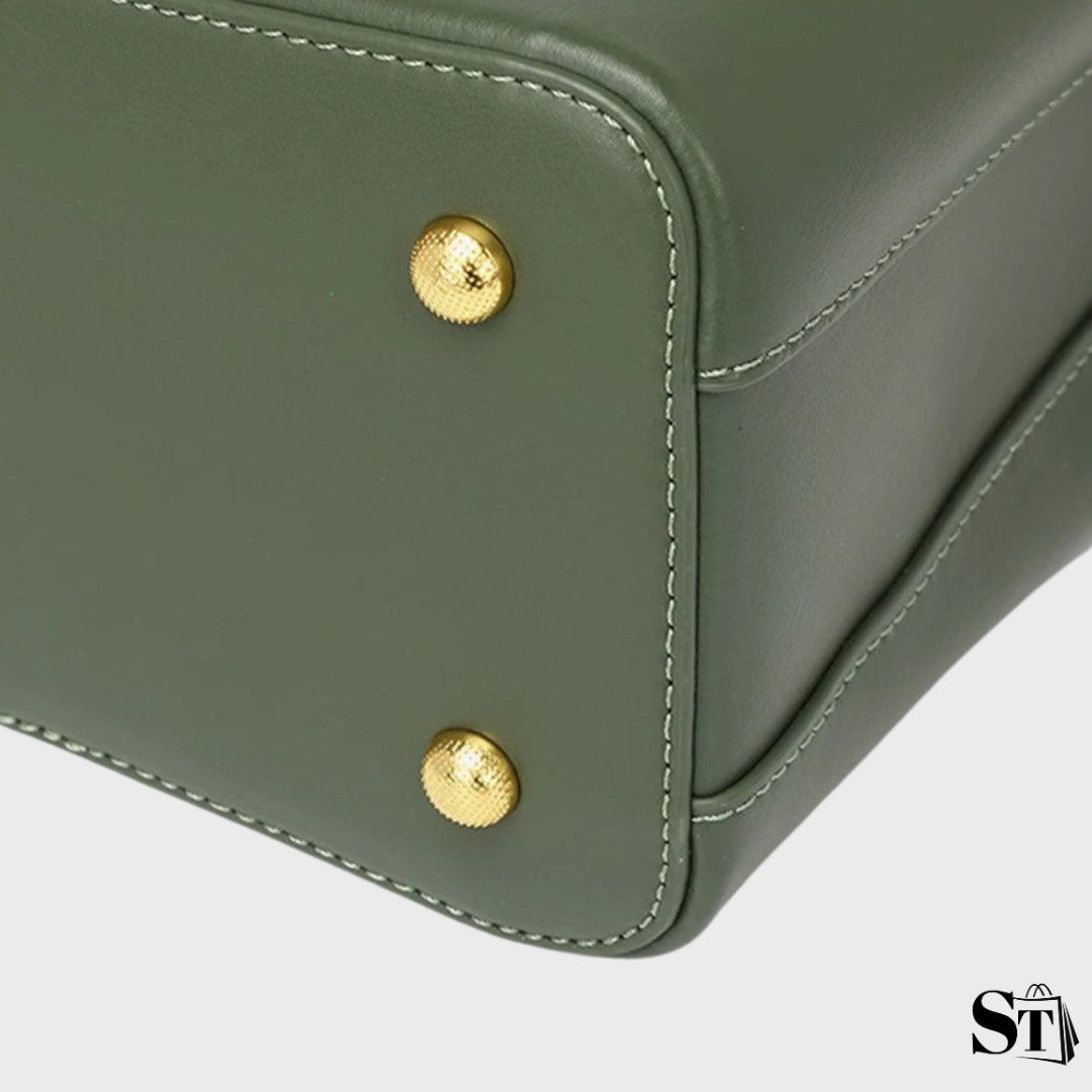Sac seau en cuir - Le Honorine