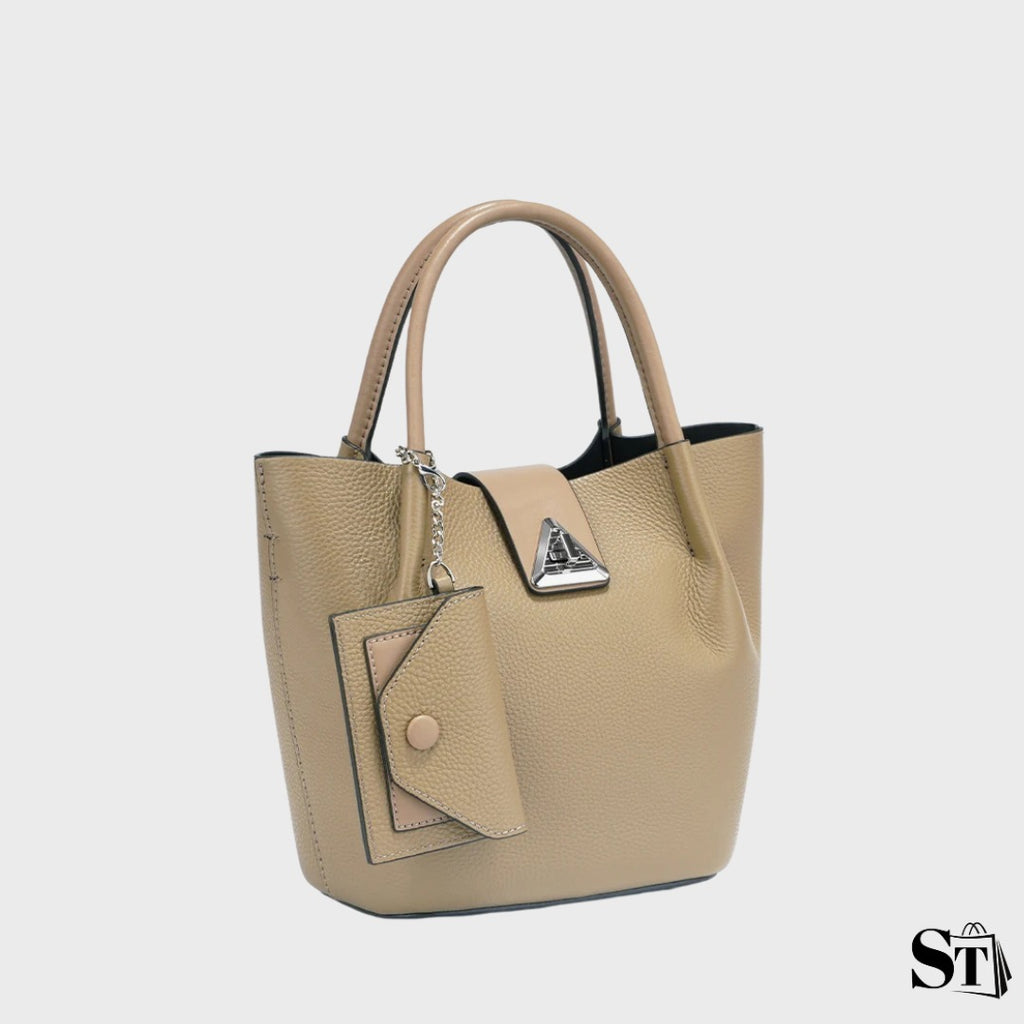 Sac seau en cuir - Le Signet