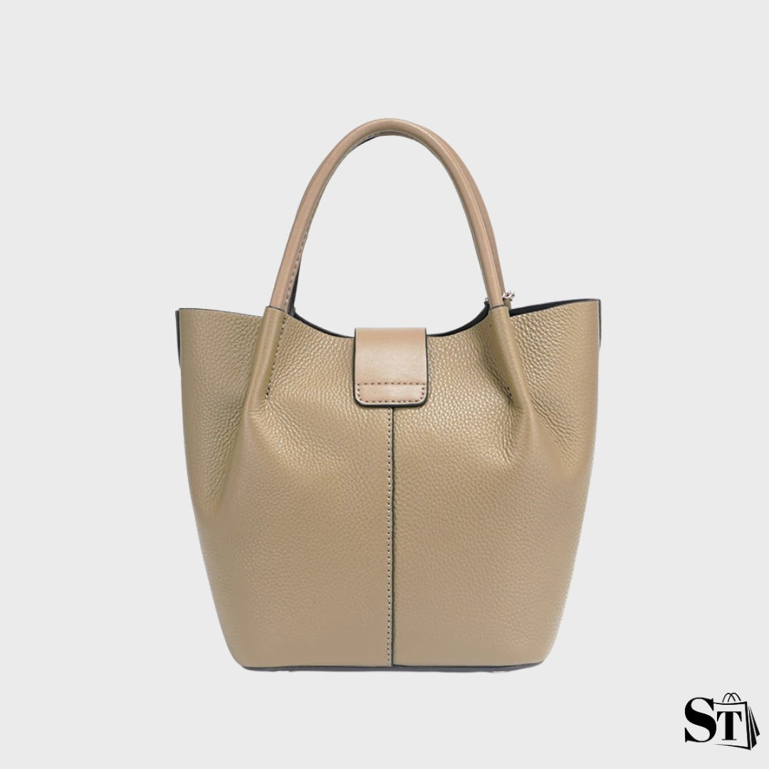 Sac seau en cuir - Le Signet