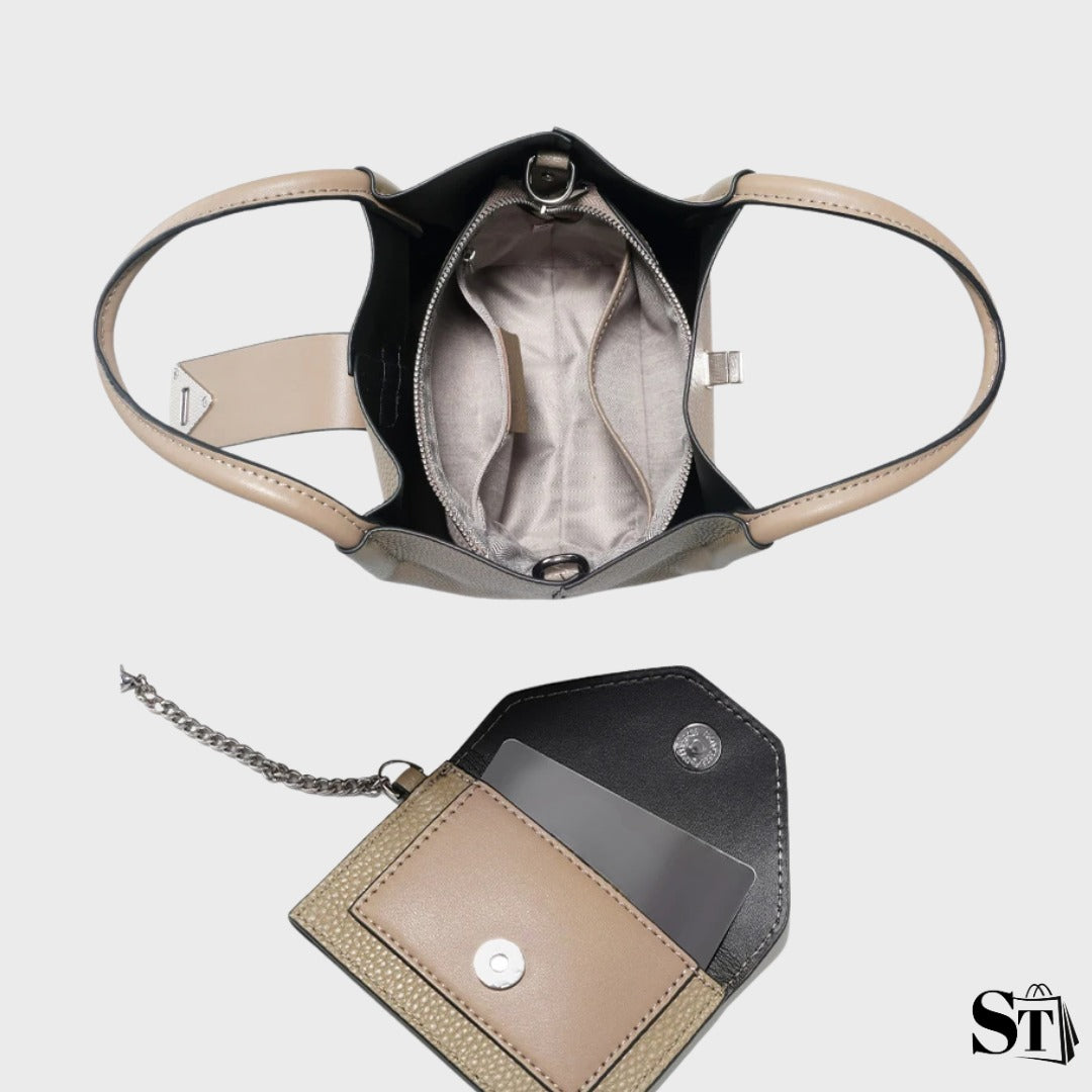 Sac seau en cuir - Le Signet
