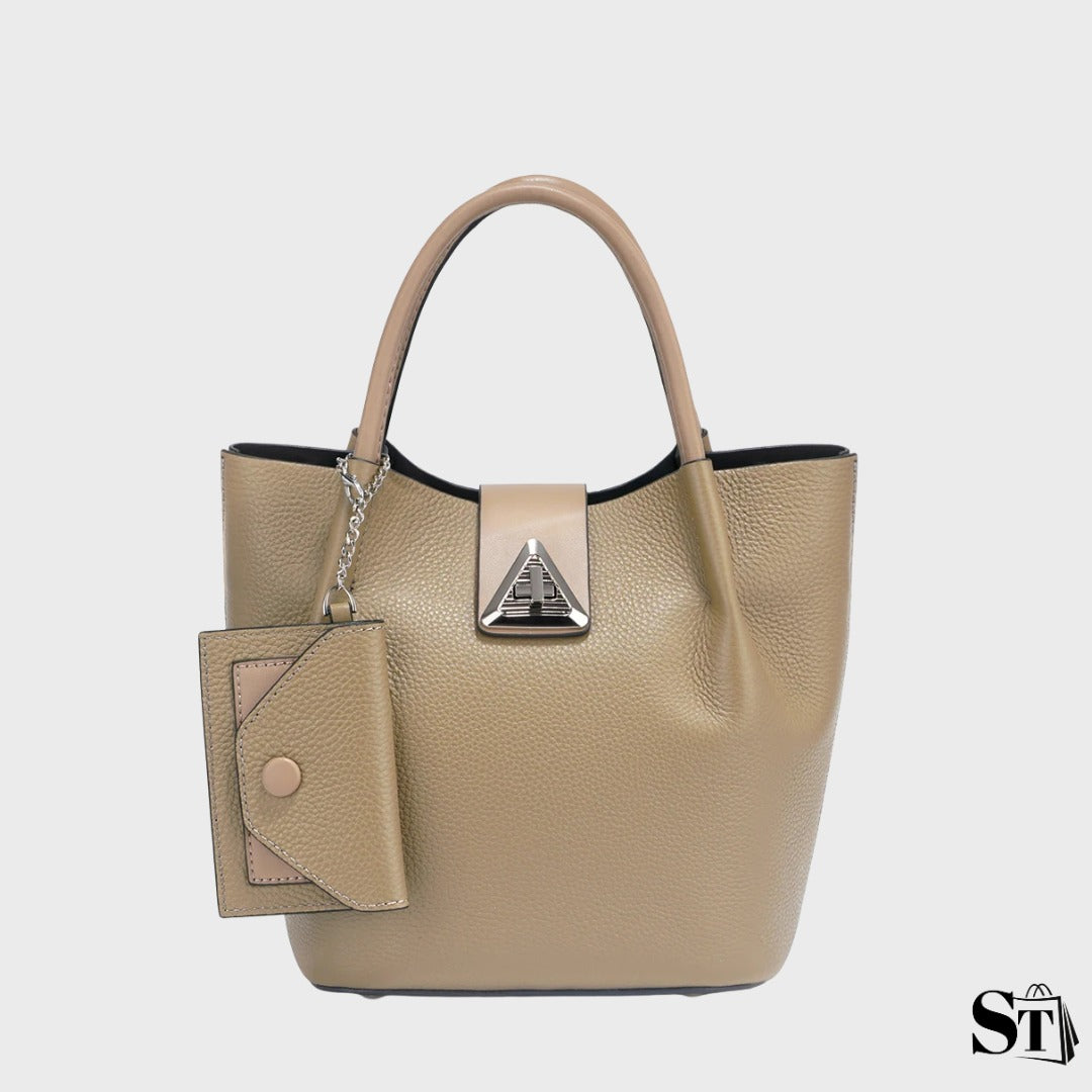 Sac seau en cuir - Le Signet