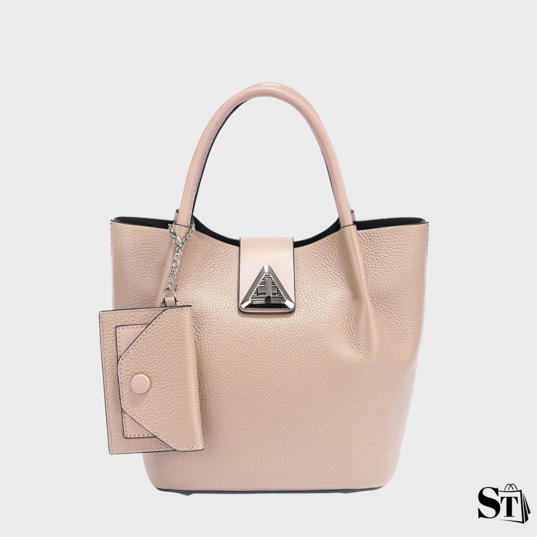 Sac seau en cuir - Le Signet