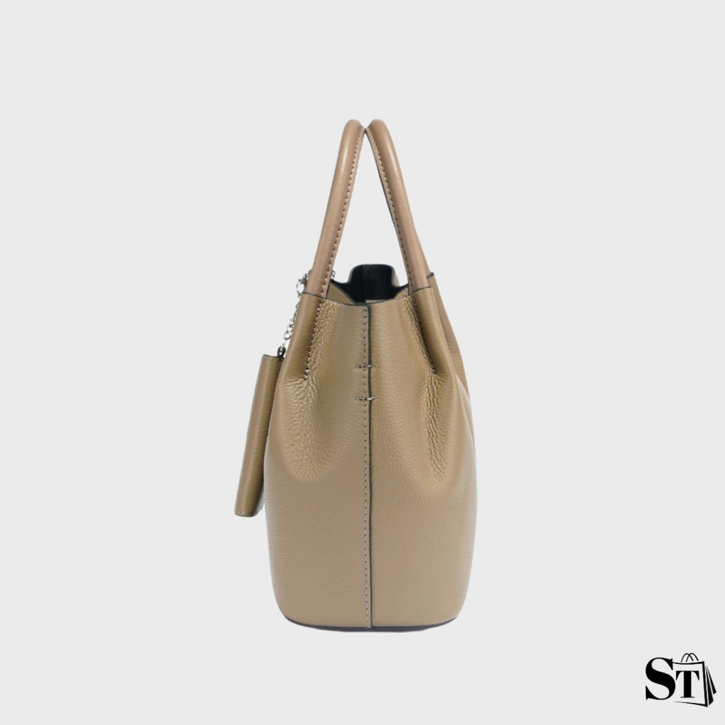 Sac seau en cuir - Le Signet