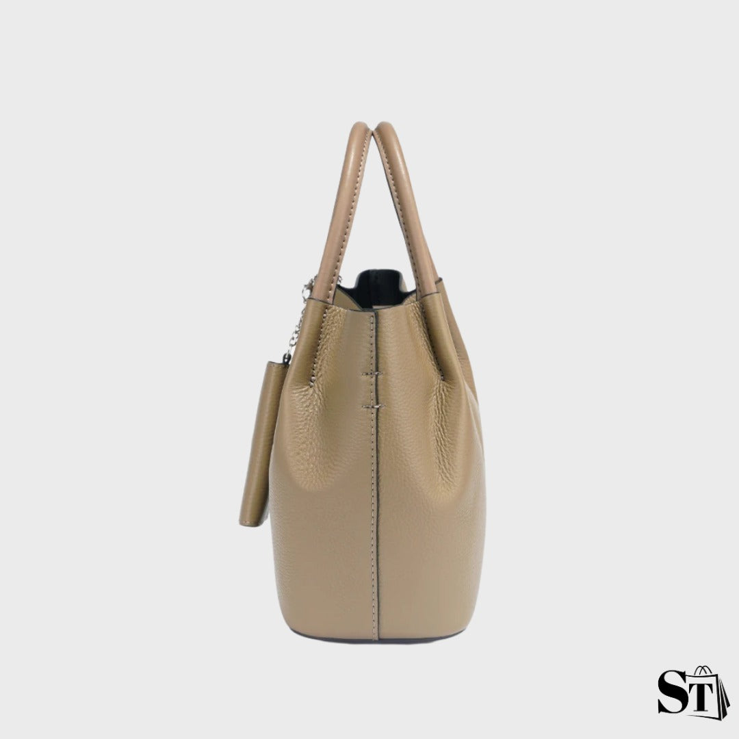 Sac seau en cuir - Le Signet