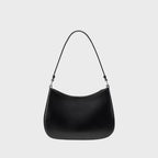 Minimalist leather hobo bag - Le Clairval