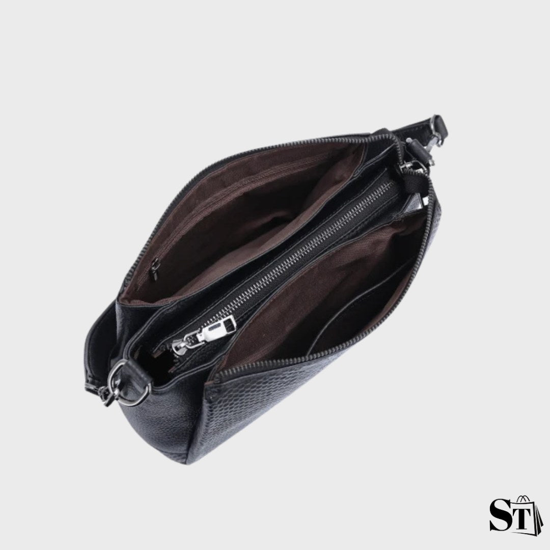 Sac à bandoulière en cuir - Le Clamecy