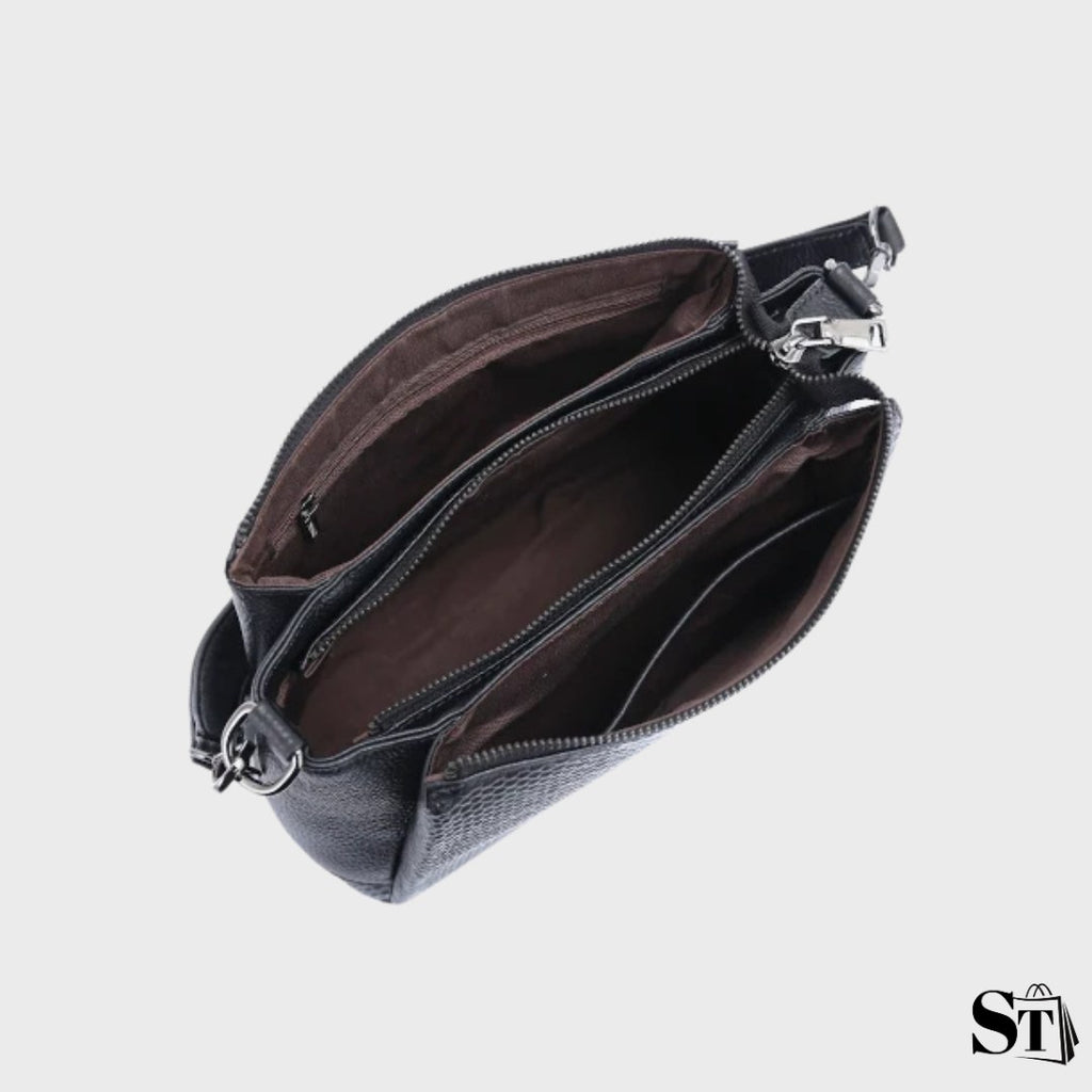 Sac à bandoulière en cuir - Le Clamecy