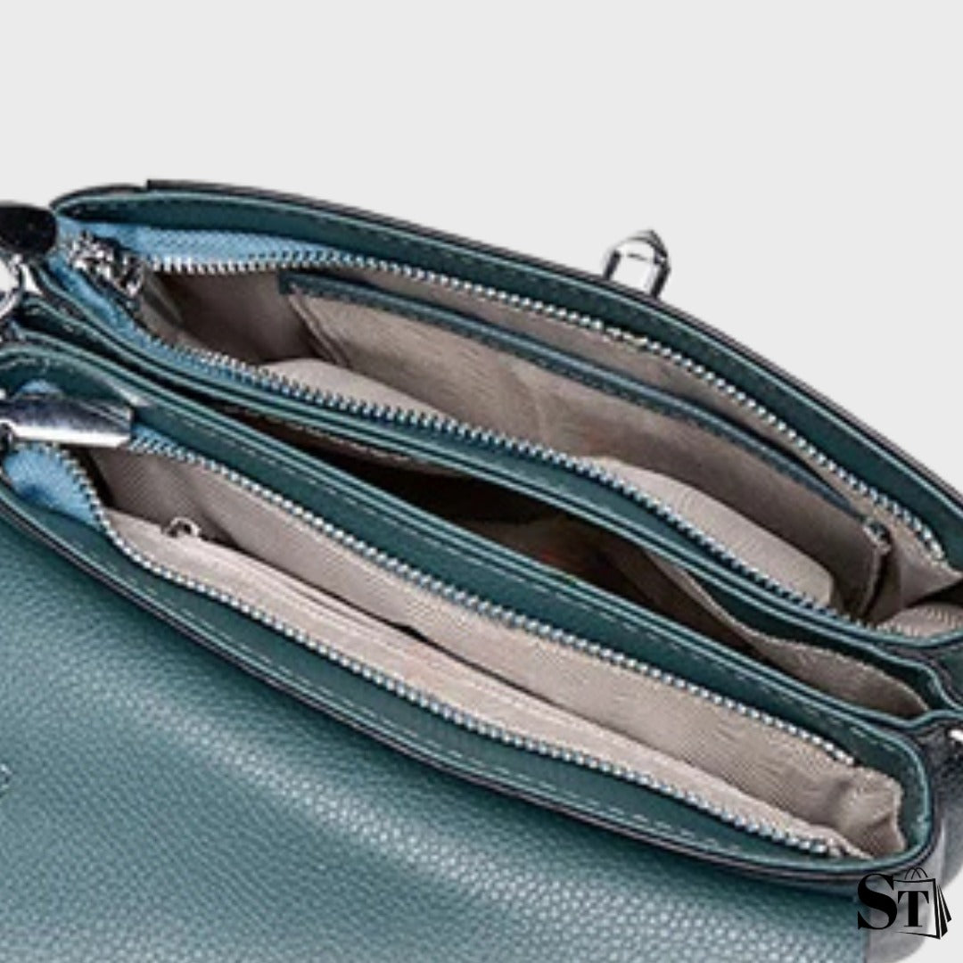 Sac enveloppe en cuir véritable - Le Florence