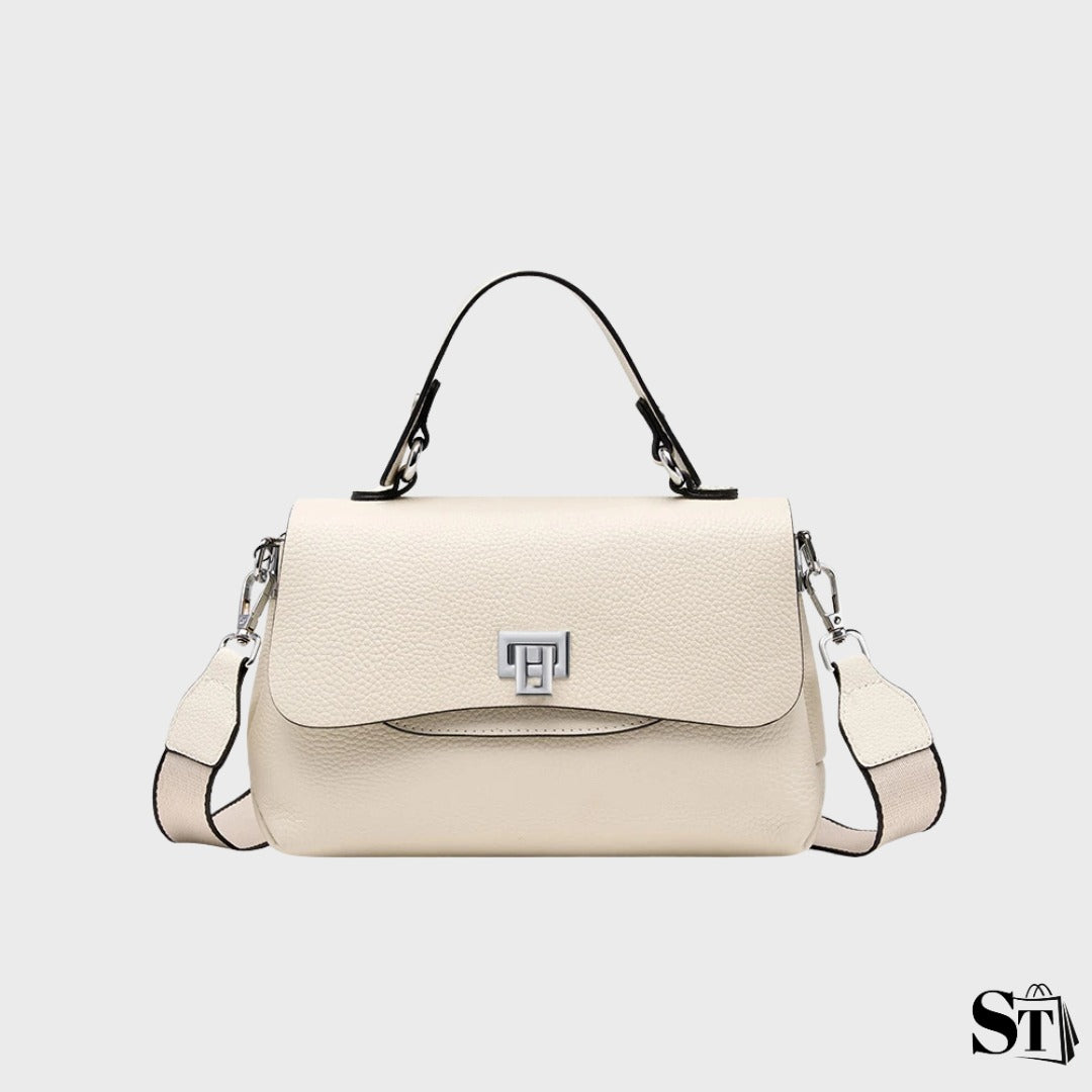 Sac enveloppe en cuir véritable - Le Florence