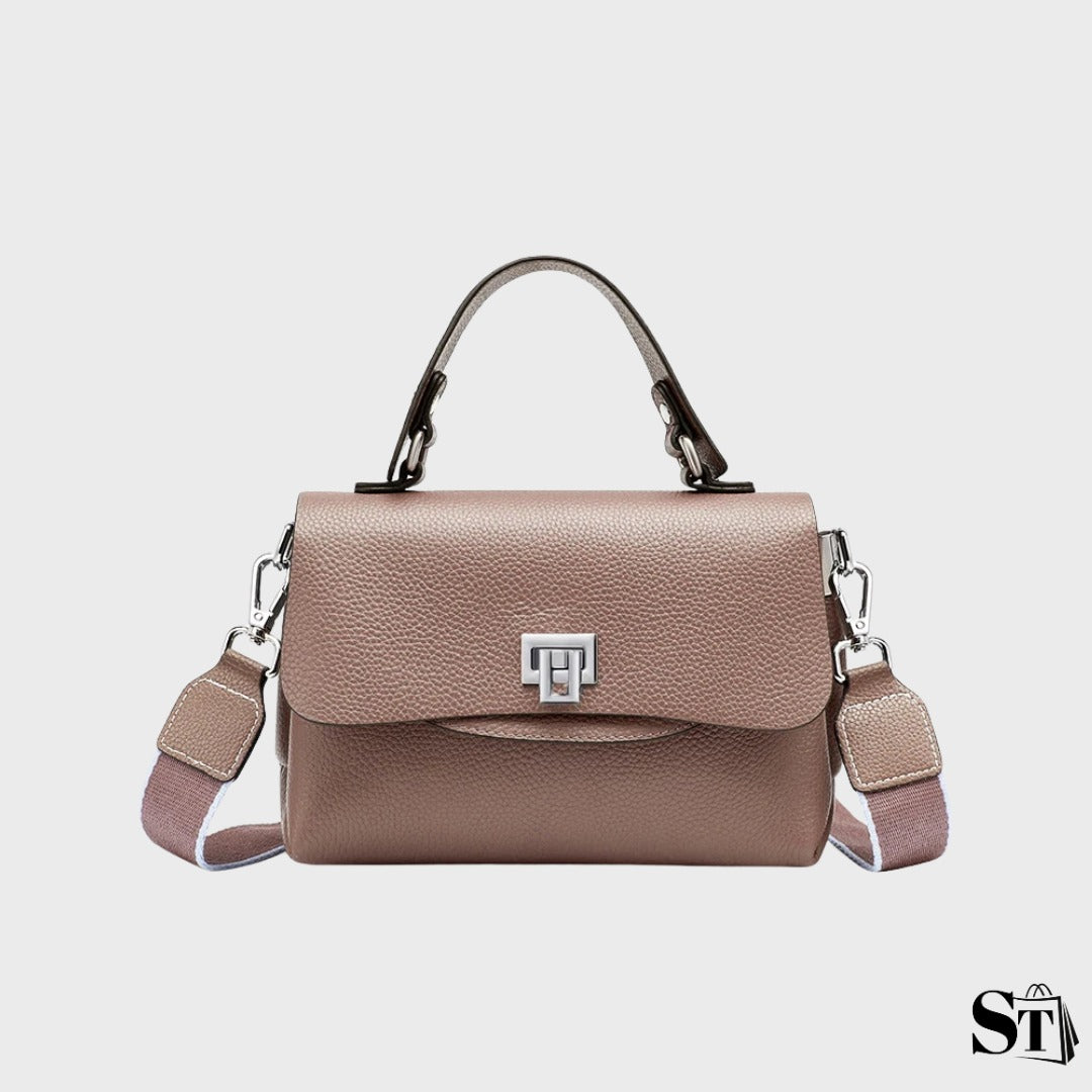 Sac enveloppe en cuir véritable - Le Florence