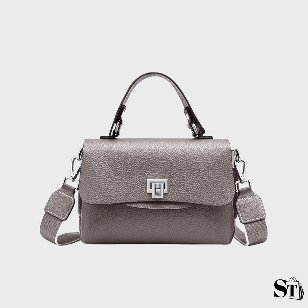 Sac enveloppe en cuir véritable - Le Florence