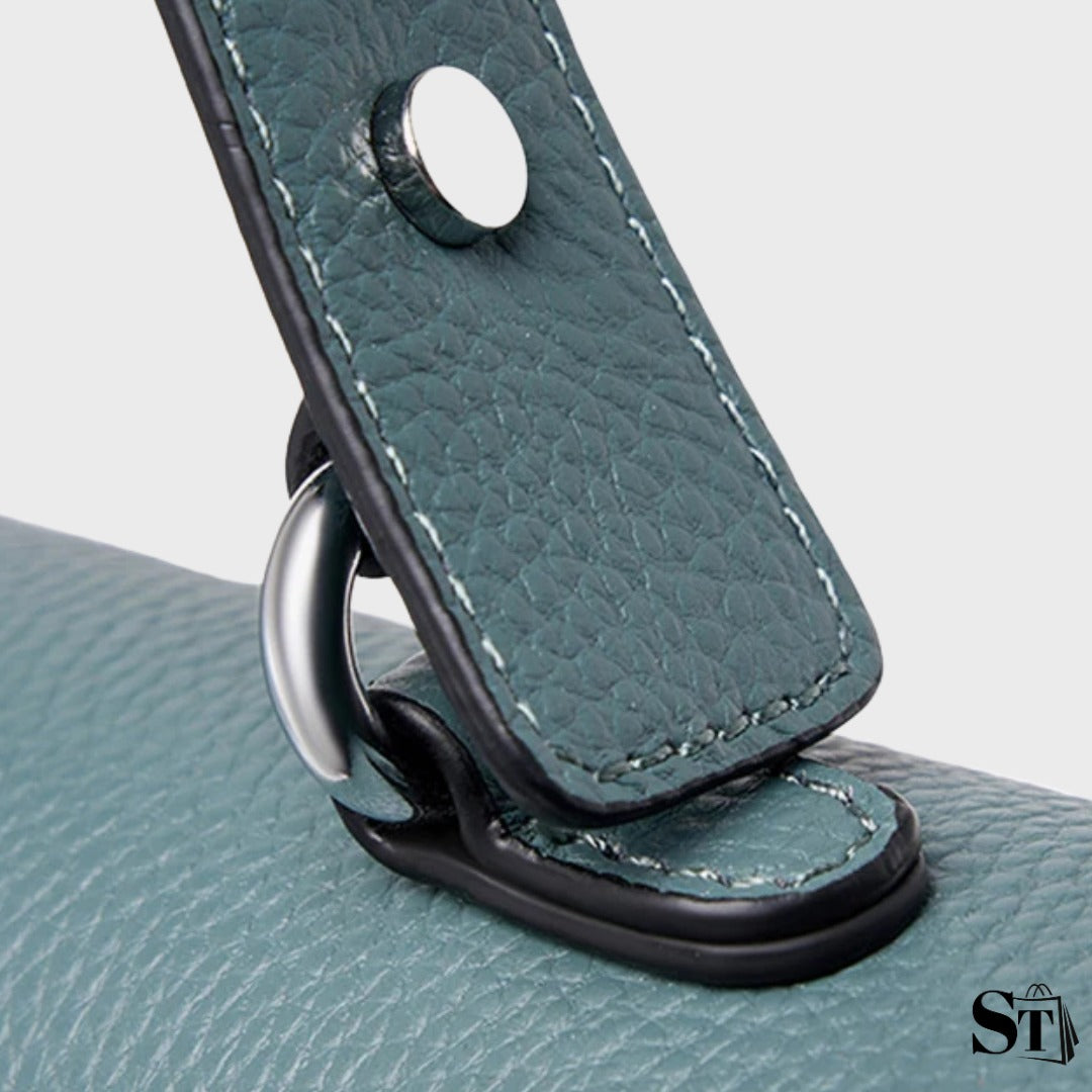 Sac enveloppe en cuir véritable - Le Florence
