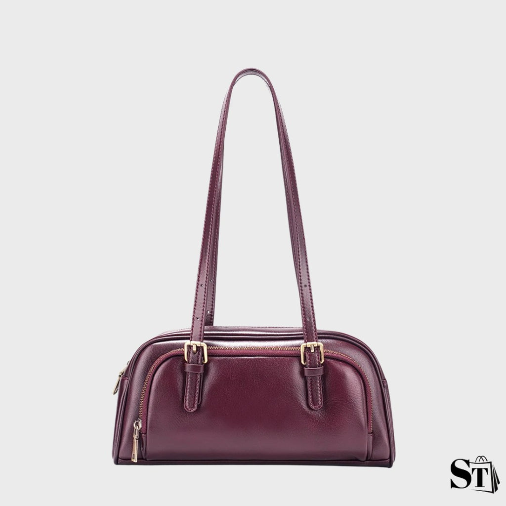 Sac bowling en cuir véritable - Le Gallion