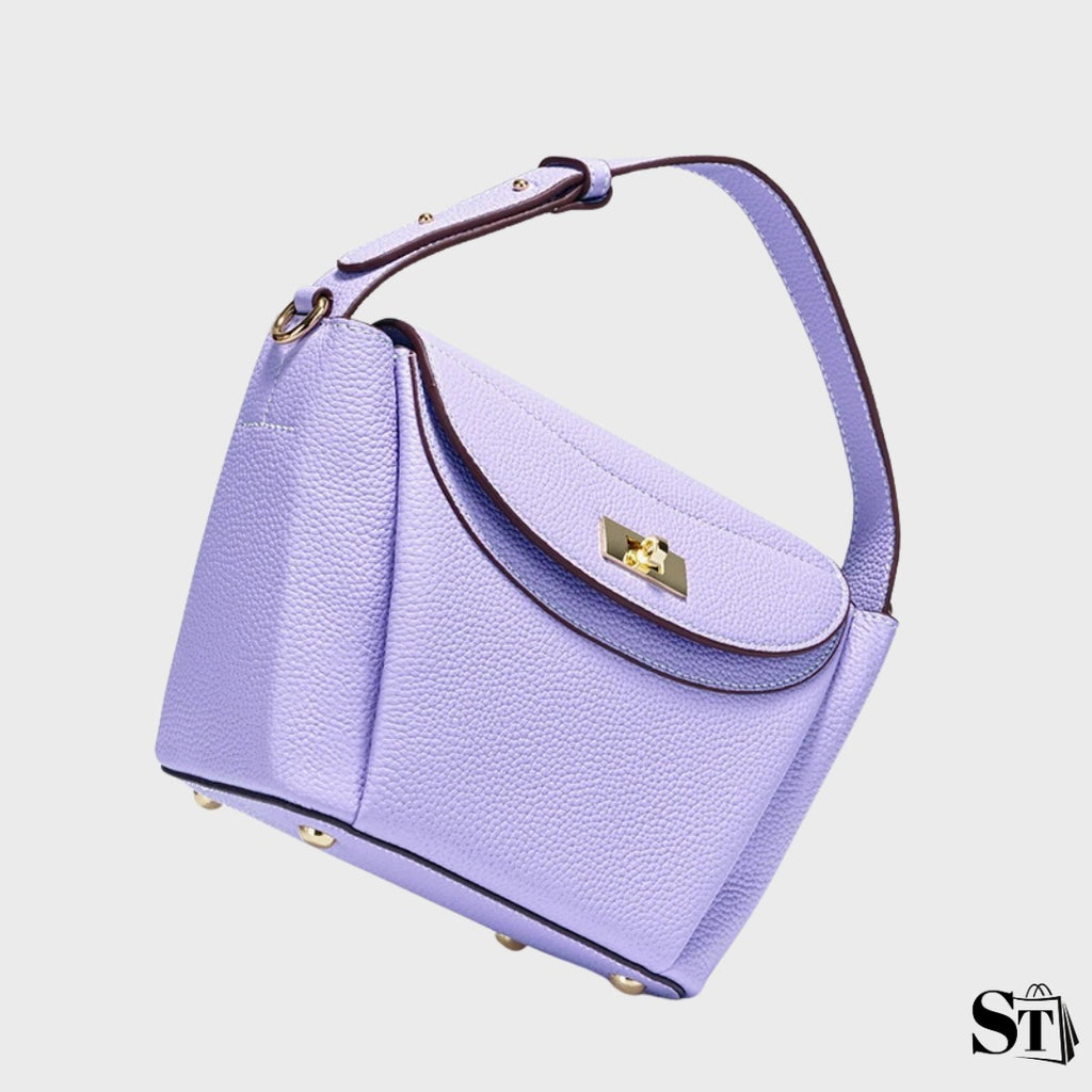 Petit sac à bandoulière en cuir structuré - Le Jacquemart