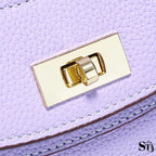 Petit sac à bandoulière en cuir structuré - Le Jacquemart