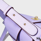 Petit sac à bandoulière en cuir structuré - Le Jacquemart