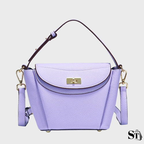 Petit sac à bandoulière en cuir structuré - Le Jacquemart