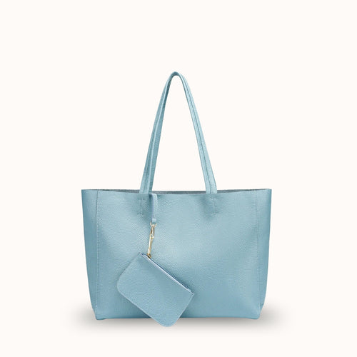 Le Vagabond — Grand cabas cuir grainé femme